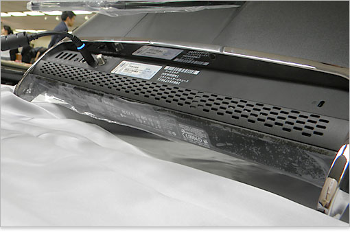 底面には仕様が記載