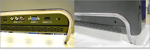 デジタル家電のモニタにもなります