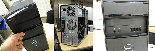 デルのビジネス向けミニタワーデスクトップパソコン