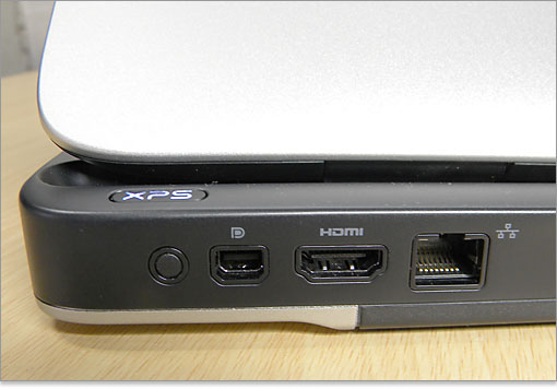 ミニDisplayPort端子、HDMI端子