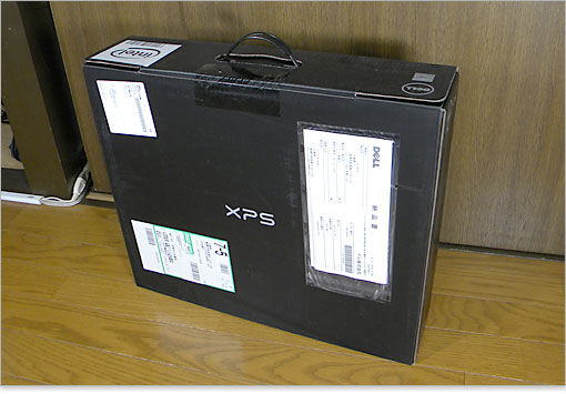 DELL XPS 17をネットで注文後