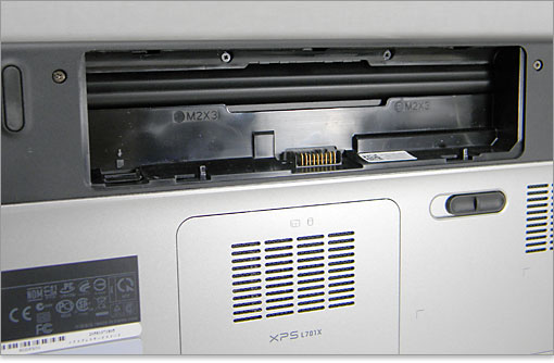 バッテリーを外したとき