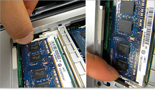 、メモリを外すことができます。