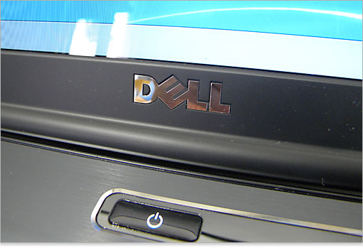 加工されたDELLロゴ