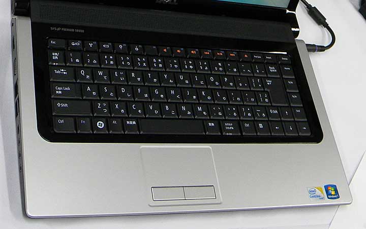 Studio 15のキーボード