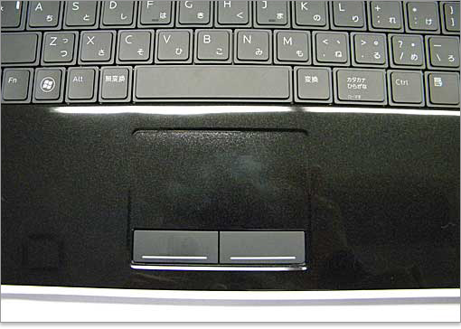 クリックボタンにも、バックライト