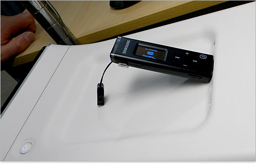 オーディオプレイヤー