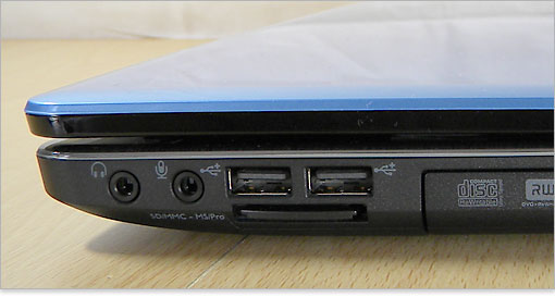 。Inspiron 15で一番の不満要素