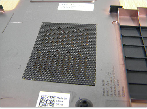 メッシュが貼られています。