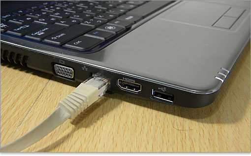 100Base-TX LAN端子