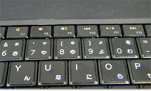 マルチメディア・キー（ファンクションキー共用） 。