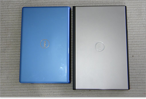 Inspiron 15を横に並べてみました。Vostro 3700は