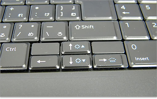 カーソルキーは、独立配置。