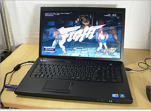 ストリートファイター4。ゲーム操作としては2Dですが、グラフィック表現が3Dとなっています。