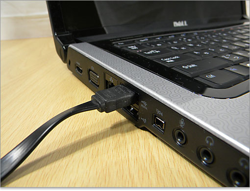 eSATA端子が、共有となっています