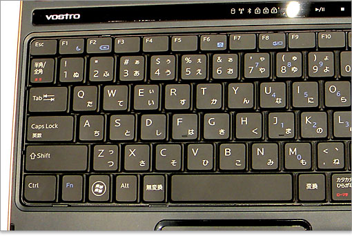 Fnキーと組み合わせて使うキー