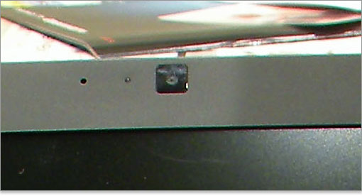 130万画素Webカメラを内蔵