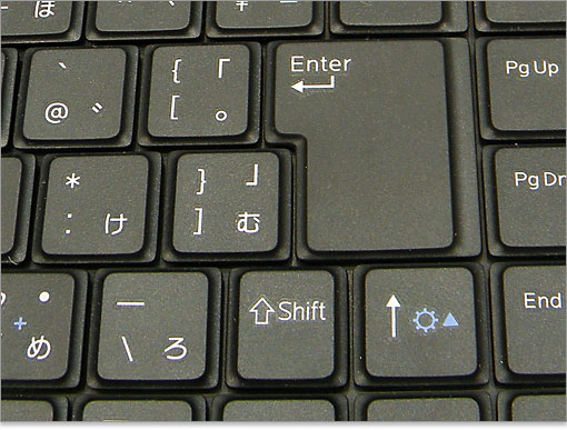 キートップが、2段階