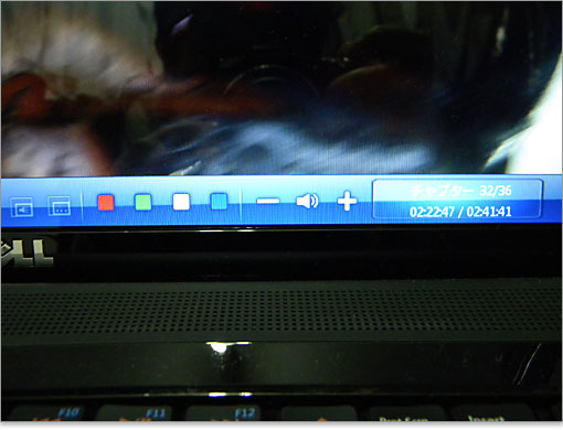 赤緑白青のボタン