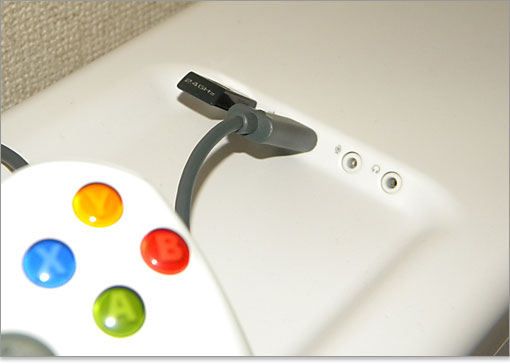 天井にはUSB端子が2つ