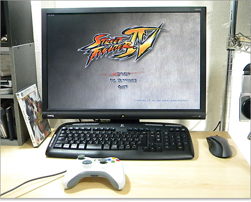 ストリートファイター4は「Games for Windows」ブランドを採用