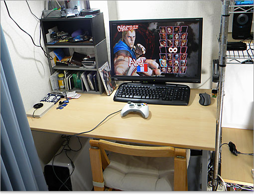 、じっさいにストリートファイター4をやって