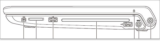 スロットイン式光学ドライブは扱いが非常に楽
