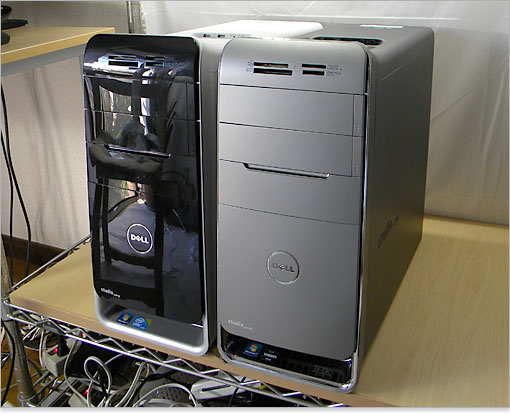 インテル仕様のStudio XPS 8100と同じ筐体デザイン