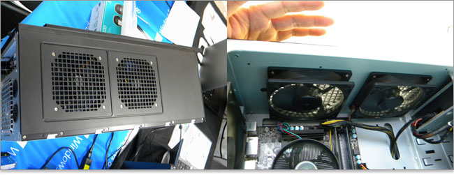 天井冷却システム