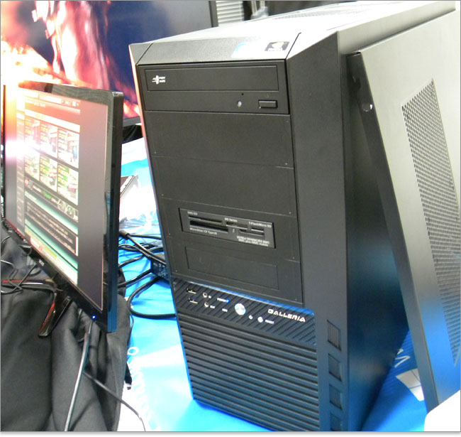 ドスパラは質素な雰囲気