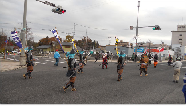 二階堂須賀川の武者行列