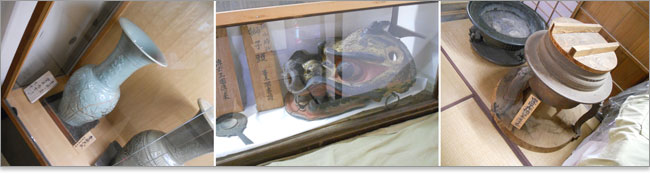 吉野山-青磁の壺