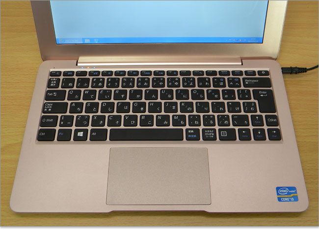 Lesance NB S3112/Tのキーボード写真