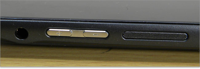 Venue 11 Proの音量ボタン