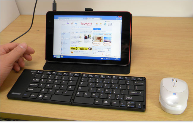 事例-Bluetooth対応のキーボードとマウスを購入