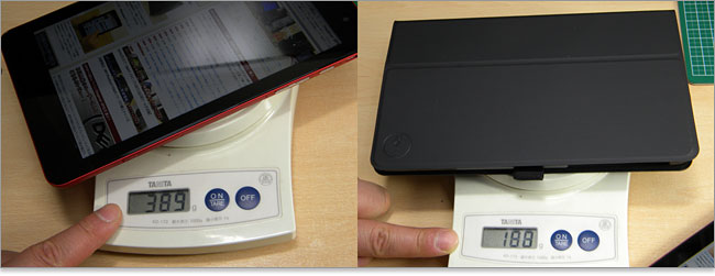 Dell タブレットフォリオケースは188g