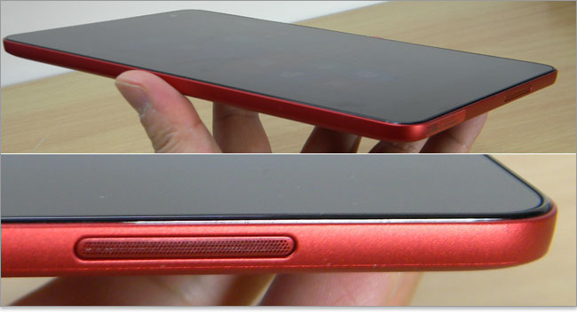 シングルスピーカを内蔵