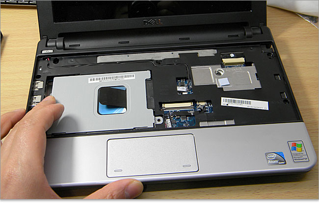 DELL買っても自分でSSDカスタマイズ