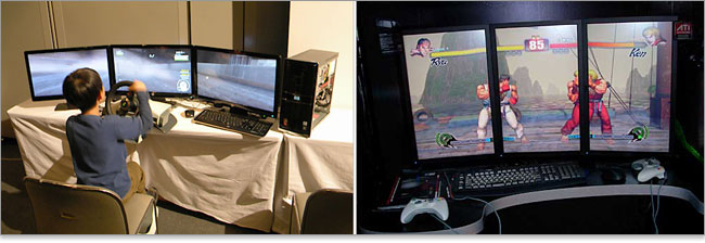 トリプルモニタの例