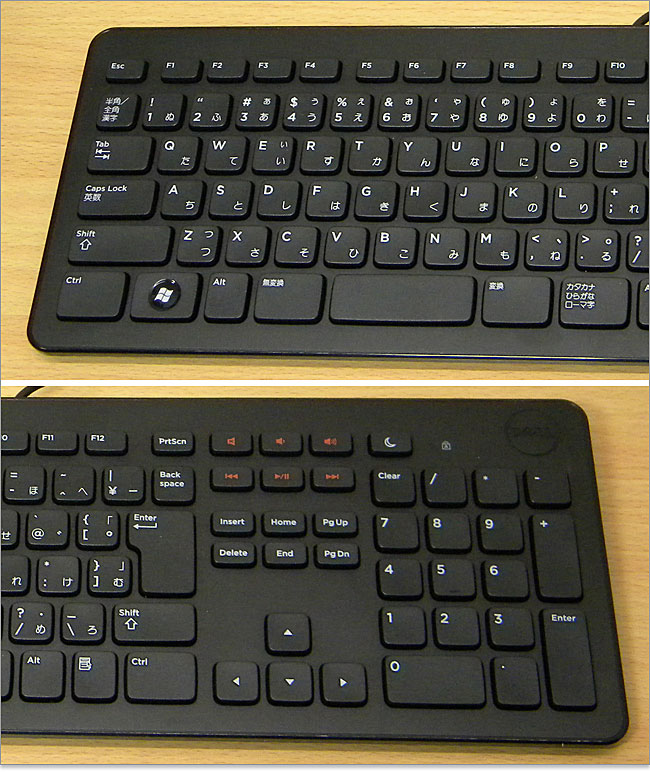 DELLのファンクションキーやDeleteキー