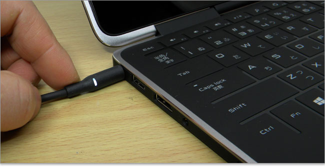 最近のタブレットパソコンXPS 11