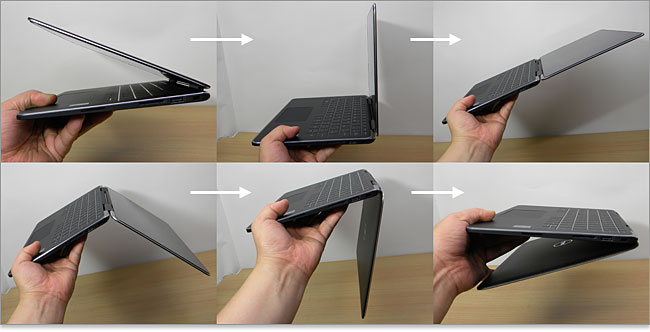 XPS 11を360度回転