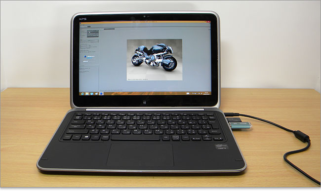 XPS 12 Ultrabookの性能をCINEBENCH R10ではかる