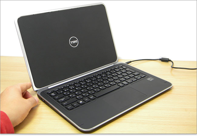 天板が手前に来る