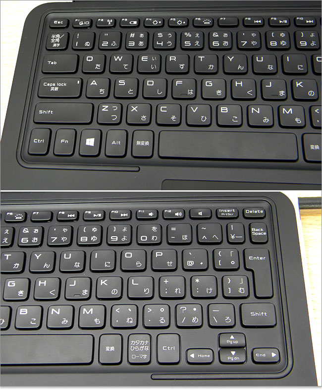 XPS 13 Ultrabook（XPS L321x）と同じパーツのキーボードのXPS 12 Ultrabook