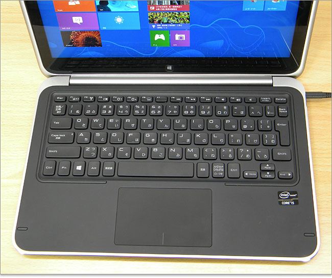 キー配列をチェック！XPS 12 Ultrabookレビューだ