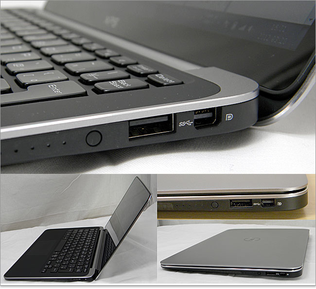 MiniDisplayPort⇒HDMI変換コネクタが付属せずXPS 13 Ultrabook