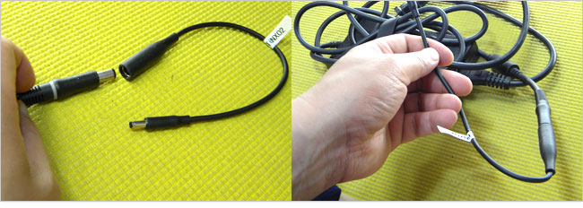 XPS 17（L702X）のACアダプタにXPS 13（9333）