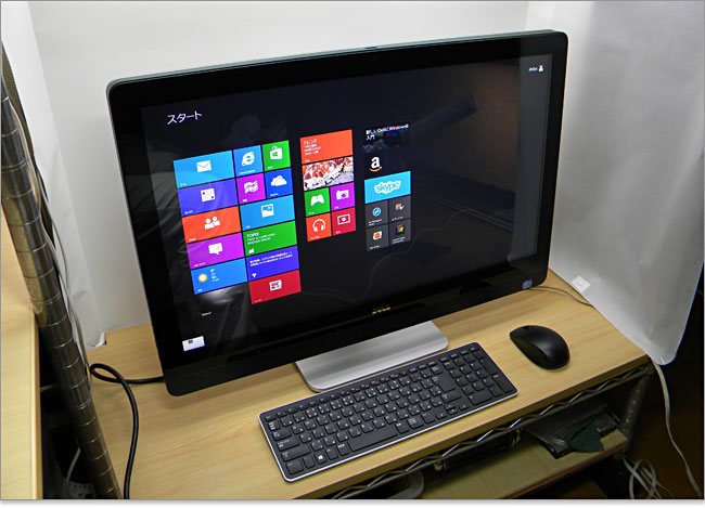 パソ兄さん追加レビュー！XPS One 27 タッチスクリーンモデル